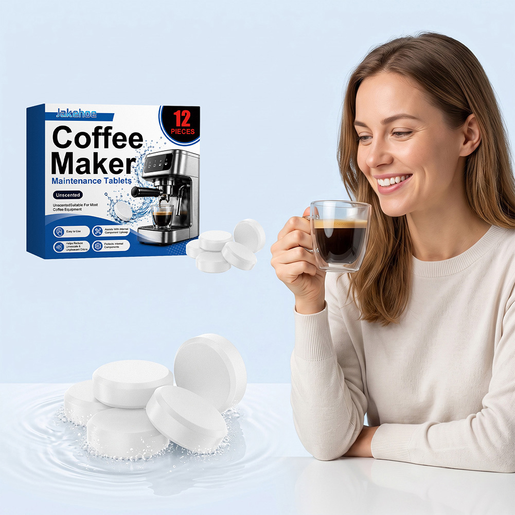 Coffee Equipment Maintenance - ほとんどのコーヒー機器用のコーヒーメーカーメンテナンスタブレット 深層洗浄残留物除去 コーヒーメーカーデスケーラーポッド