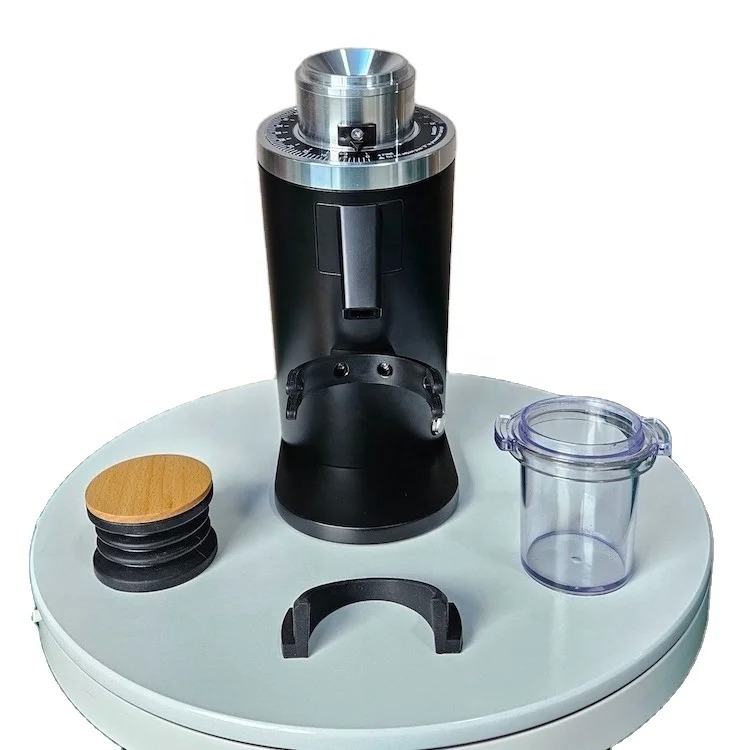 Coffee Grinder Burr Flat - DF54 自動電動エスプレッソグラインダー フラットバー ステンレス製コーヒーグラインダー 家庭用およびホテル用 110V/220V