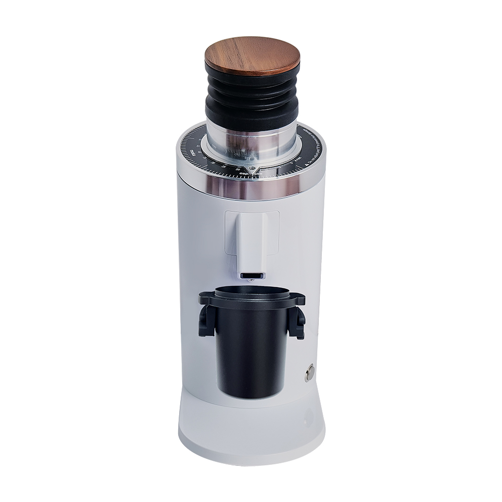 Coffee Grinder Burr Flat - 第2世代DF64電動コーヒーグラインダー、自動産業用64mmフラット刃、低残留粉砕、エスプレッソ、コールドブリュー、家庭用
