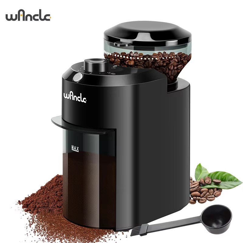 Wancle 電動バリコーヒーグラインダー 調整可能なバリミ - Coffee Grinder Burr Flat のレビューと価格