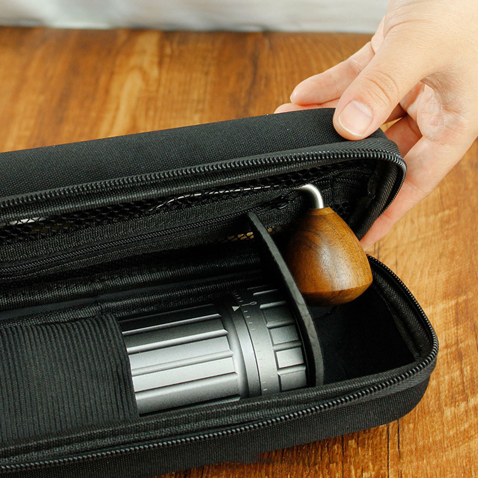 コーヒーグラインダーバッグ コーヒーグラインダーケース 手動 - Coffee Equipment Travel Bag のレビューと価格