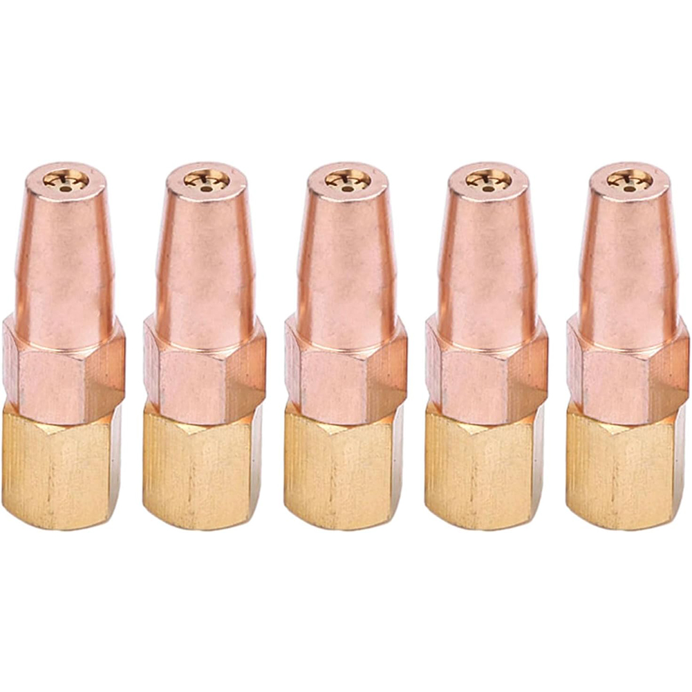 真鍮製オキシプロパン溶接ノズルチップ5個セット 0.9-1. - Steam Wand Tip のレビューと価格