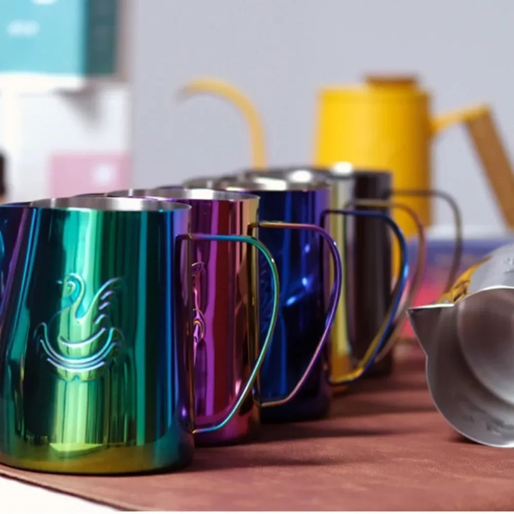 1個 600ml ミルクジャグ スチーム泡立てピッチャー ス - Milk Steaming Pitcher のレビューと価格