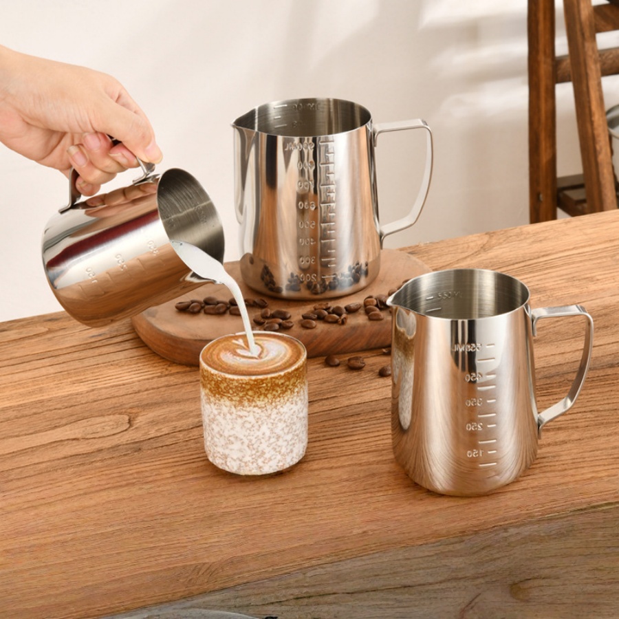 ミルク泡立てピッチャー エスプレッソスチーミングピッチャー  - Milk Steaming Pitcher のレビューと価格