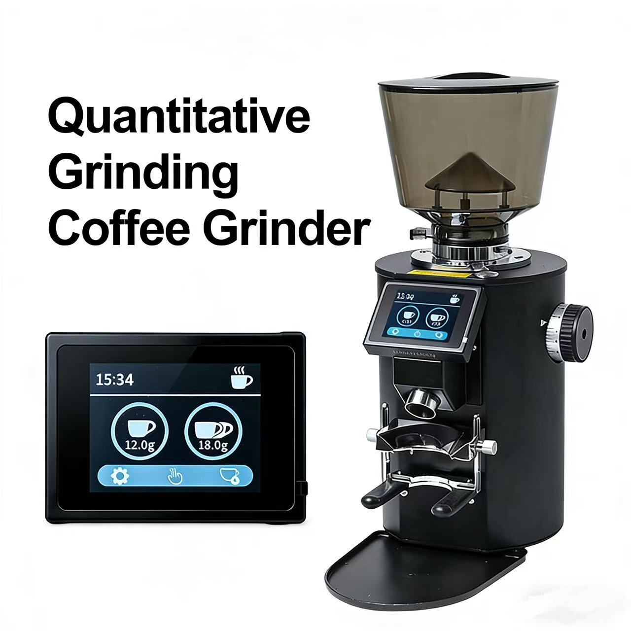 64mmチタンフラット刃プロ仕様業務用コーヒーグラインダー、 - Coffee Grinder Burr Flat のレビューと価格