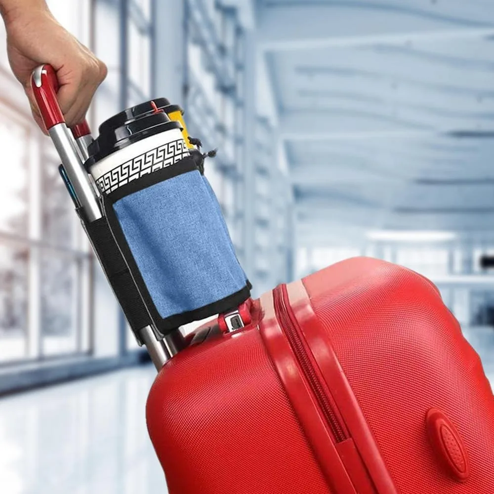 旅行荷物カップホルダー耐久性のあるフリーハンドスーツケースド - Coffee Equipment Travel Bag のレビューと価格