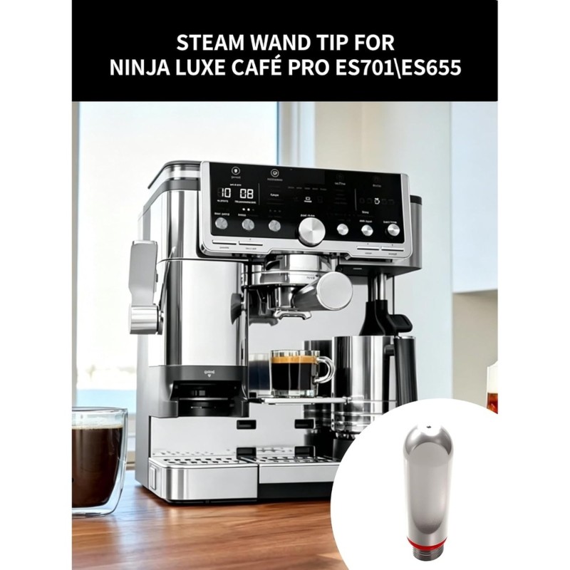 【プロモーション】Ninja Luxe Cafe ES655 - Steam Wand Tip のレビューと価格